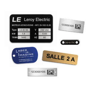 Plaques d'identification